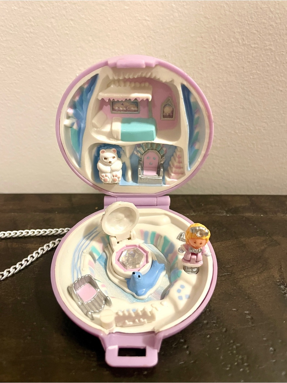 ❄️ Vintage Princess Polly Ice Kingdom Complete Set (1992) Bluebird Polly Pocket